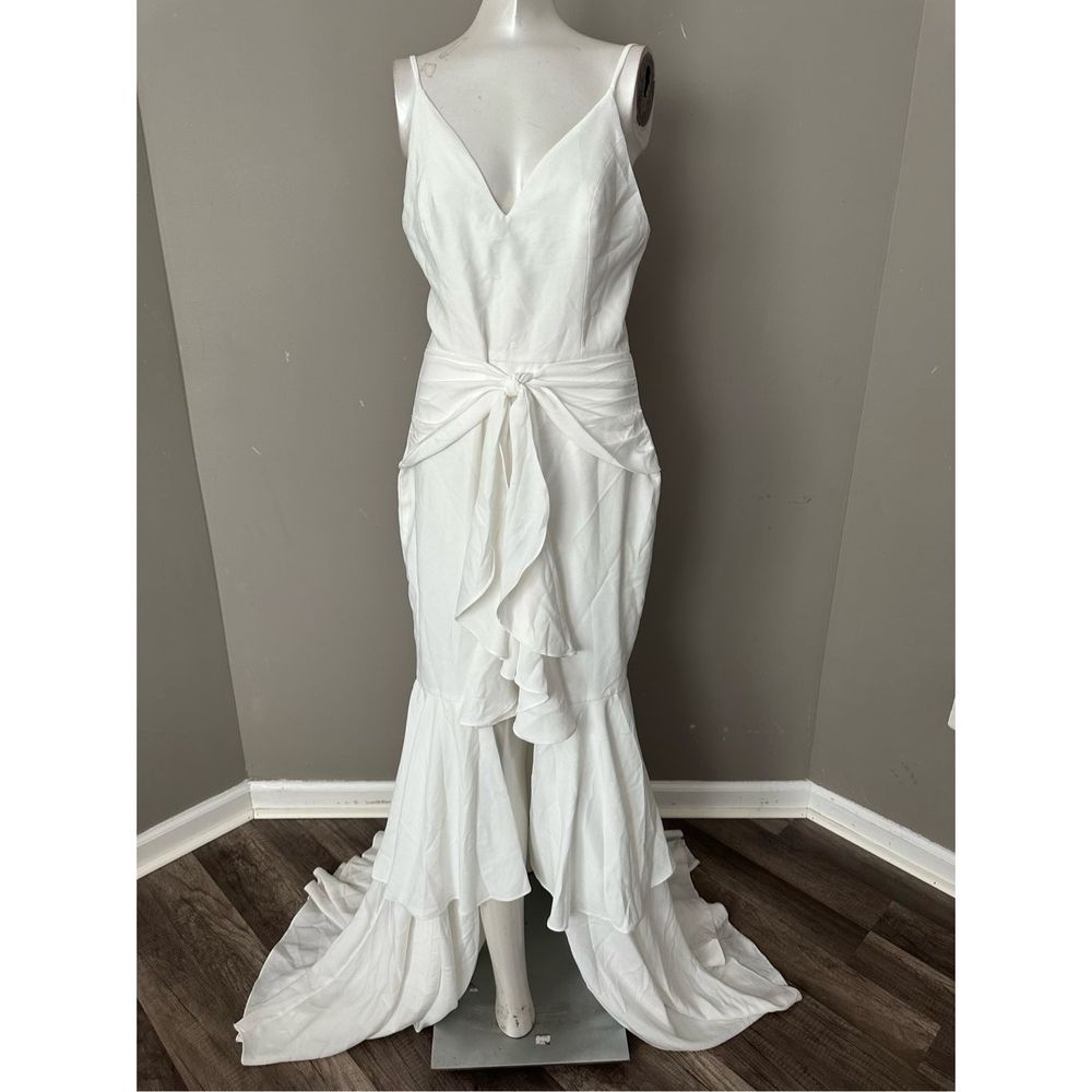 PATBO BO RUFFLE MAXI DRESS - Picture 4 of 8